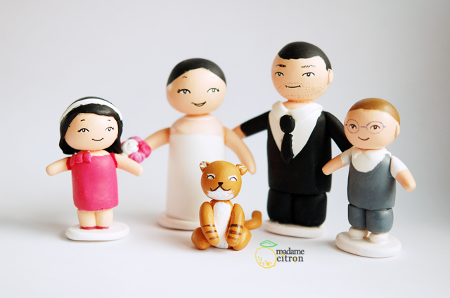figurine mariage famille