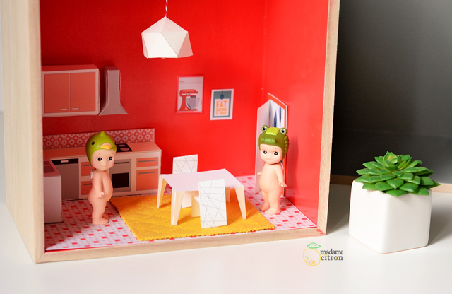 meuble miniature maison poupée