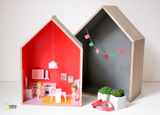 meuble miniature pour maison de poupée